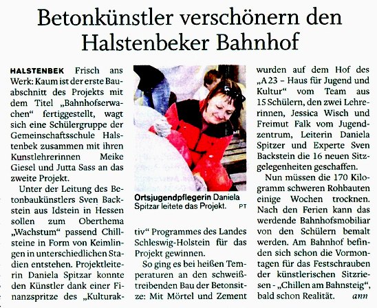 Pinneberger Tagblatt vom 16. Juli 2010