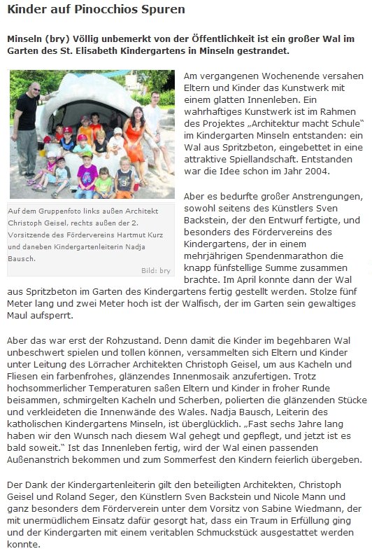 Suedkurier vom 7. Juli 2010