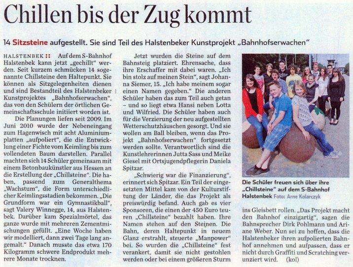 Pinneberger Zeitung vom 30. Mai 2011